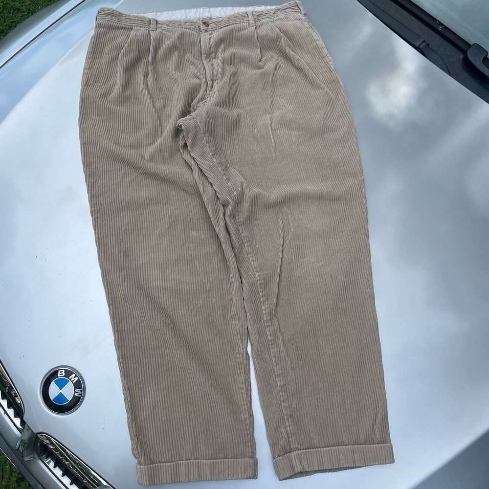 Vintage big corduroy baggy pants - Picture 1 of 9